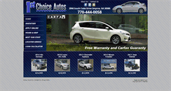 Desktop Screenshot of 1stchoiceautosga.com